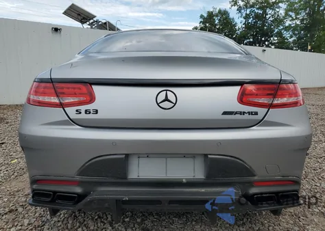 2015 Mercedes-Benz S 63 Amg из США, поврежденный, VIN WDDXJ7JB3FA001561